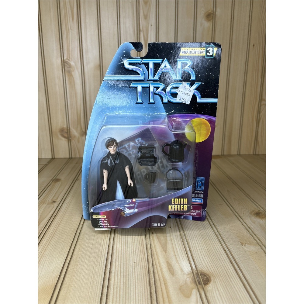 1997 Playmates Star Trek Warp Factor Series 3 Edith Keller Collectors Edition